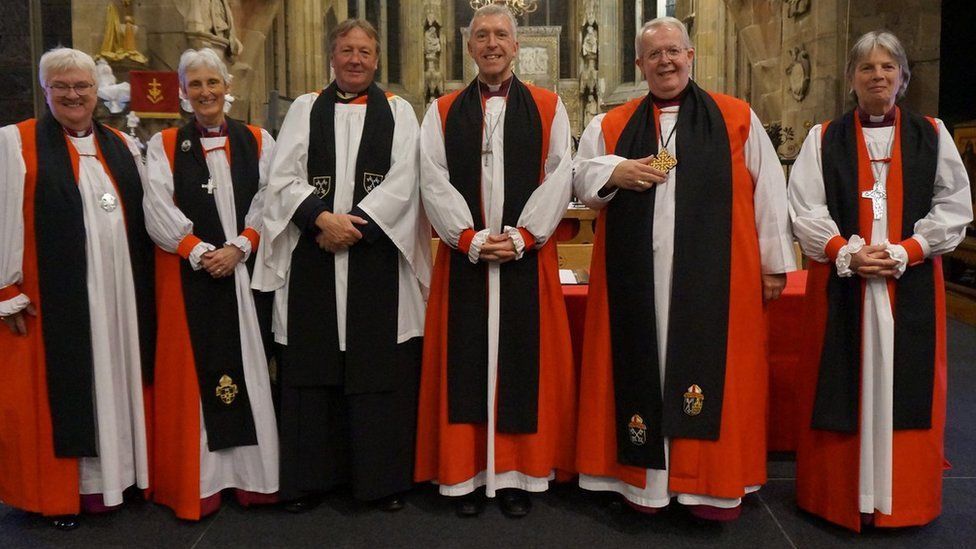 The six bishops of Wales