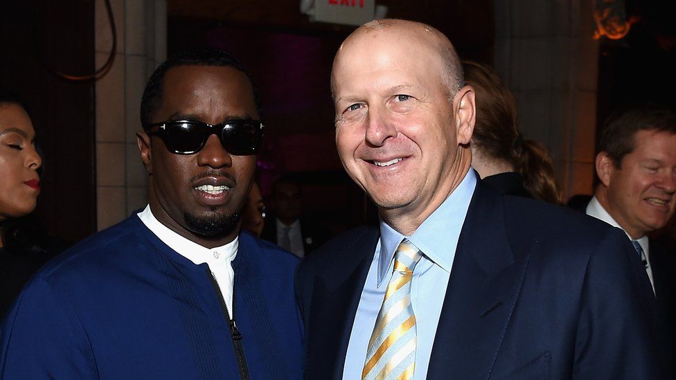 Sean 'Diddy' Combs and David Solomon