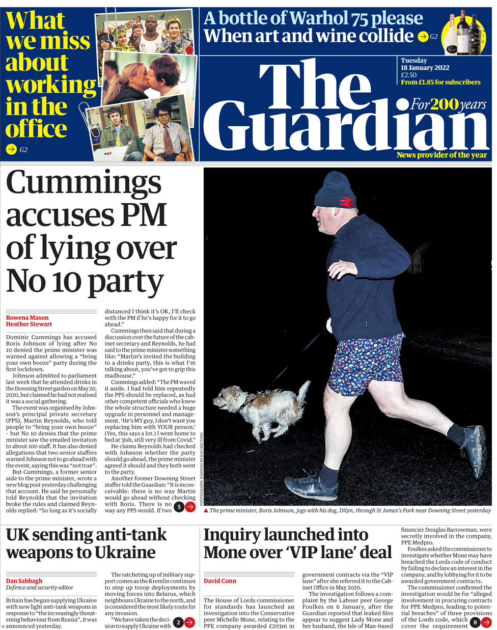 The Guardian - 18 января
