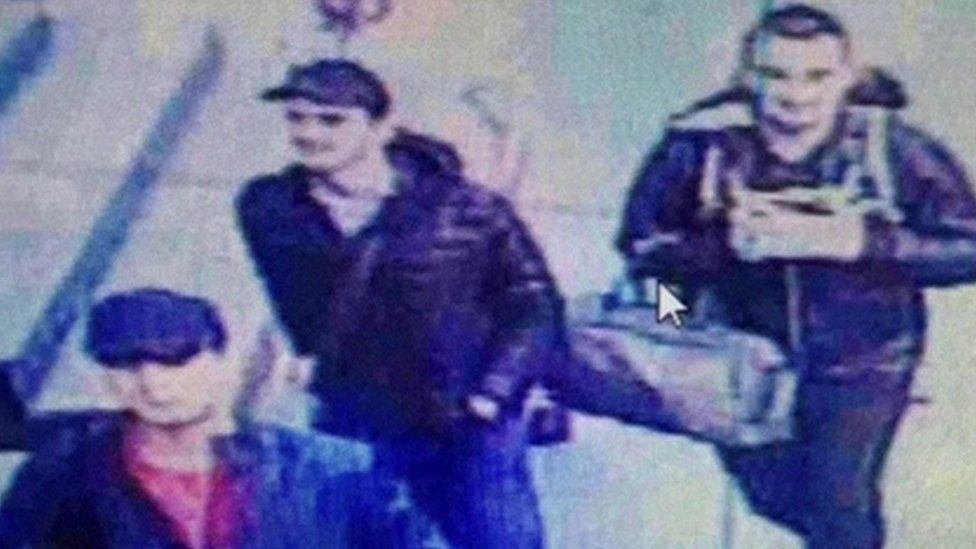 CCTV of the three suspected attackers at Istanbul's Ataturk airport