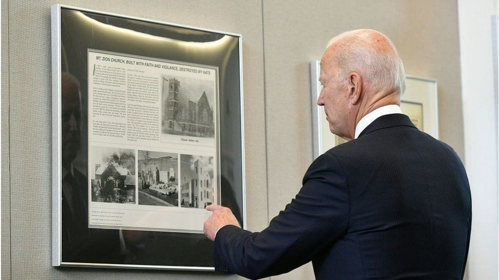 Biden at the Greenwood Cultural Center