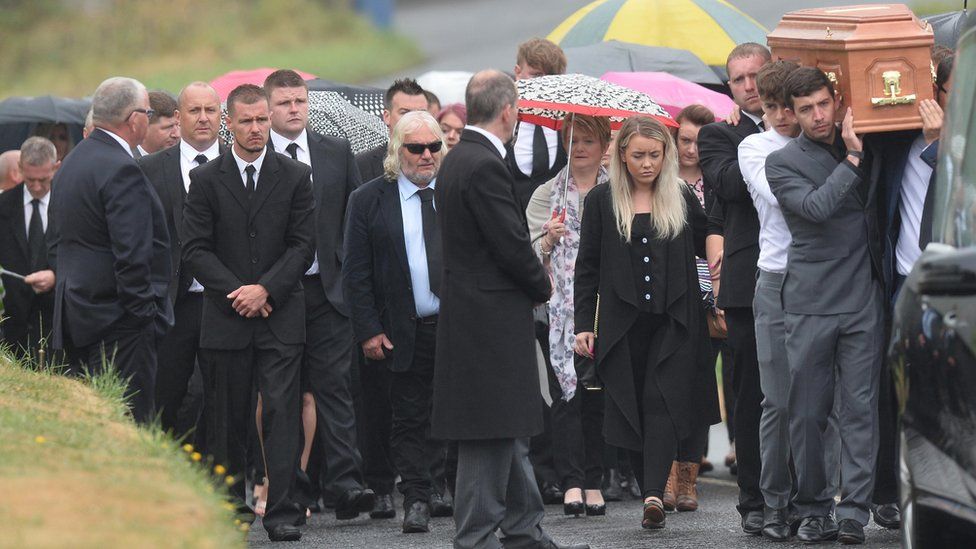William Dunlop funeral