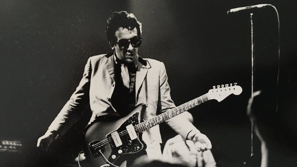 Elvis Costello at Wolves Civic on 1st October 1982