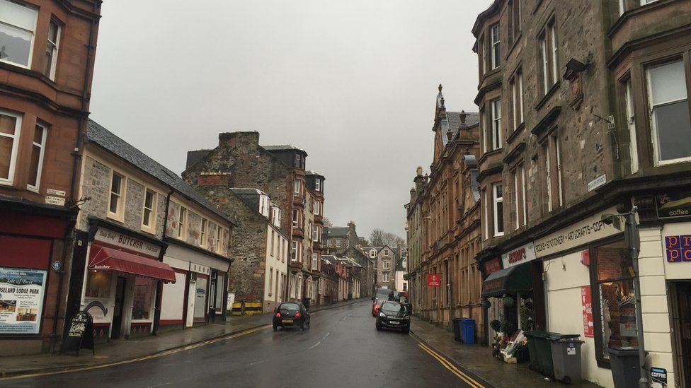 A street in Rothesay