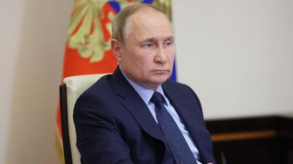 Vladimir Putin, presidente de Rusia