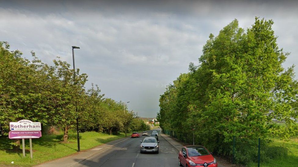 Rotherham man's leg broken amid knifeman rumours BBC News