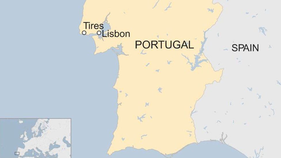 Portugal map