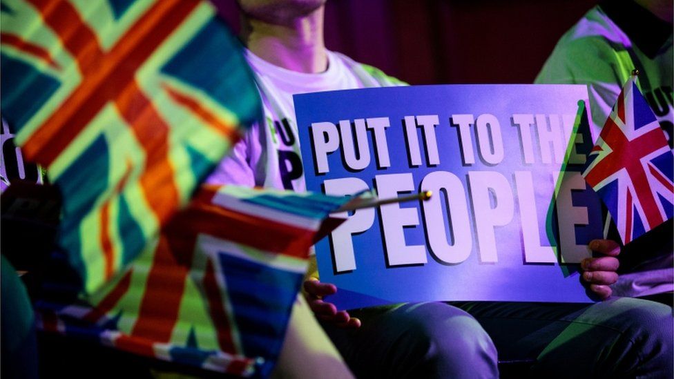 Campaigners for a second referendum