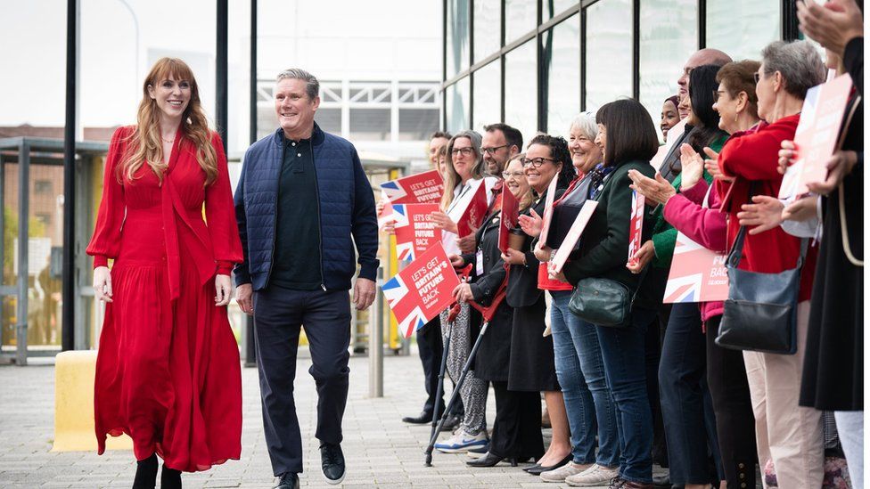 Angela Rayner and Keir Starmer