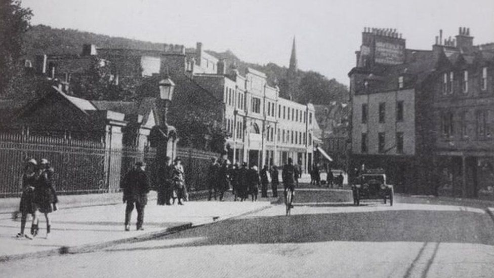The cinema on Market Street in 1922
