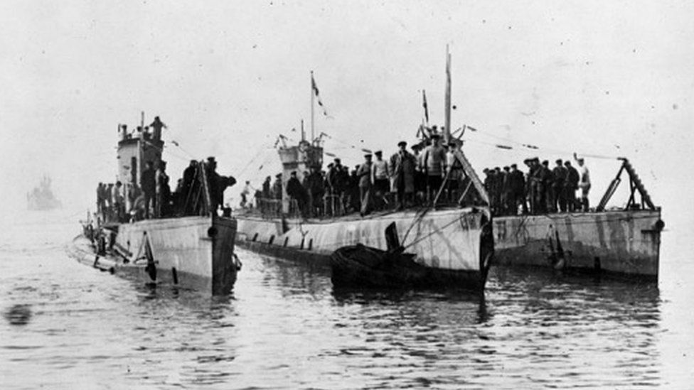 U-boats in Harwich
