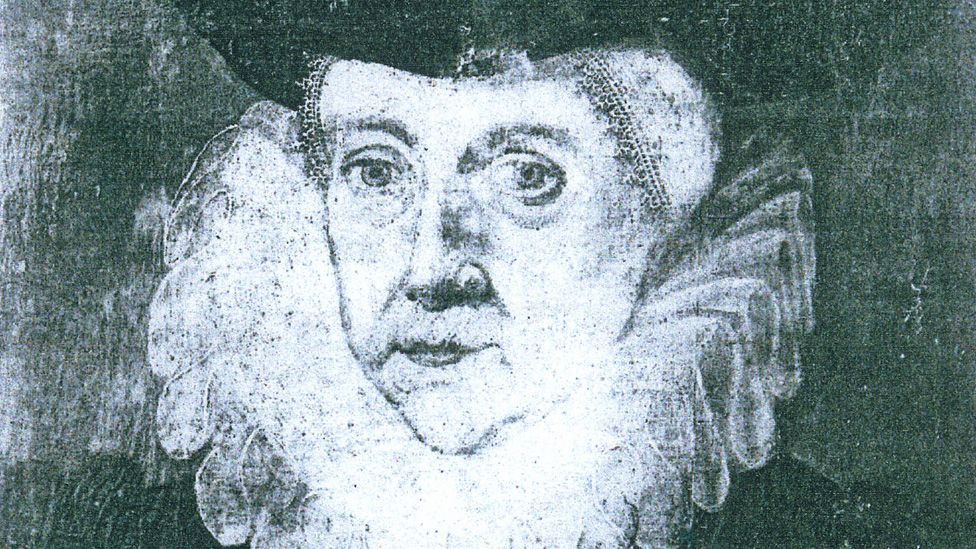 Photo of missing Blanche Parry portrait