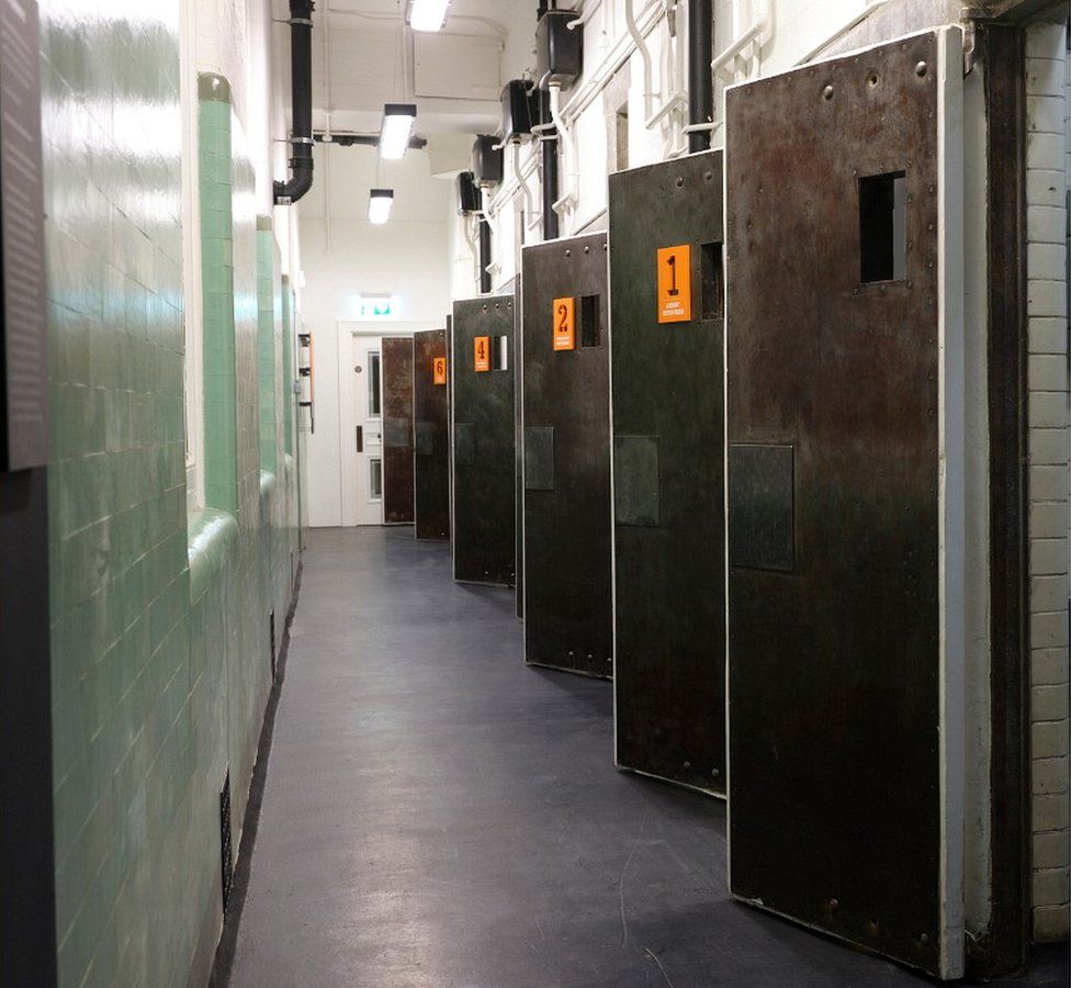 Cells in Bow Street Police Museum