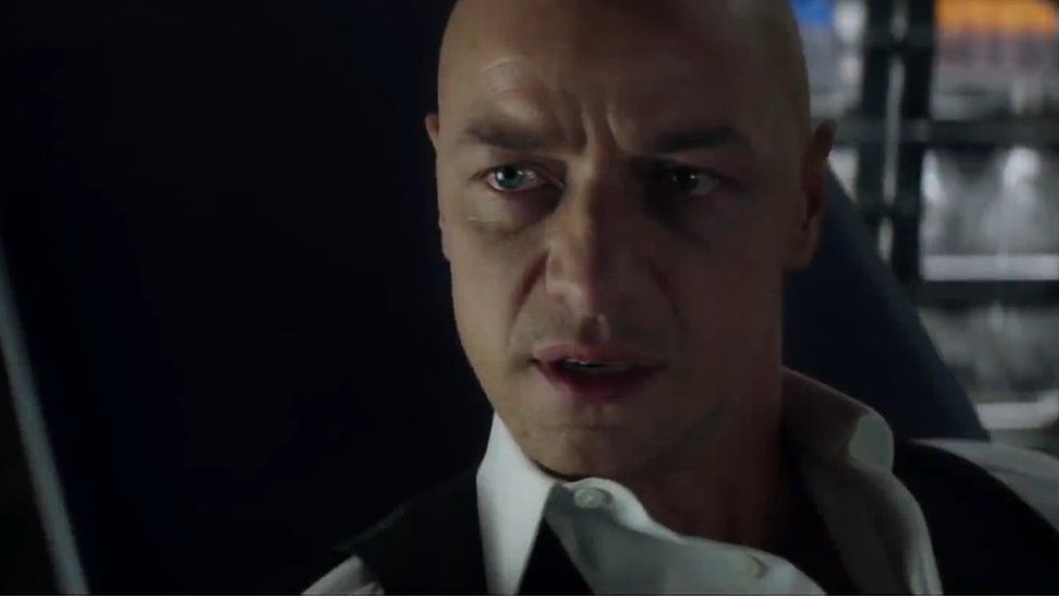 James McAvoy plays Professor X in the film