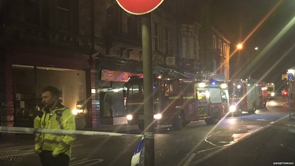 Kendal house fire leaves one dead and one hurt BBC News