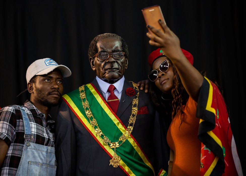 A memorial service held in honour of late Zimbabwean President Robert Mugabe in Soweto, Johannesburg on 12 September 2019