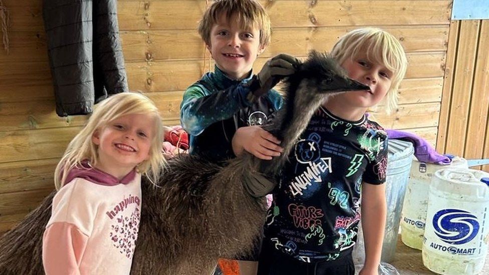 Emu and Stribbling-Williams family children