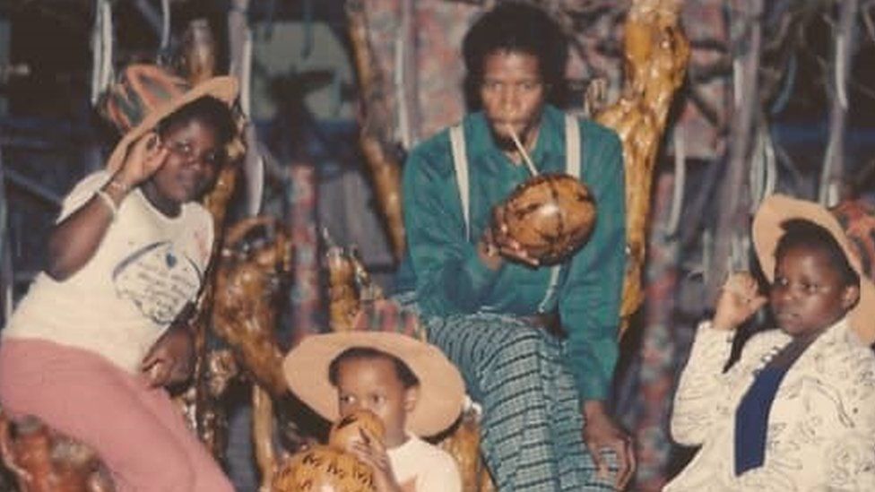 (left to right) Jastin Lutaaya , Lennon Lutaaya, Philly and Tezra Lutaya