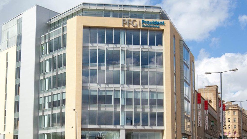 Provident Financial's office in Bradford