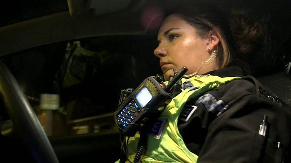 Acting Sergeant Ashleigh Goldhawk from the Northumbria Police Domestic Violence Patrol Unit.