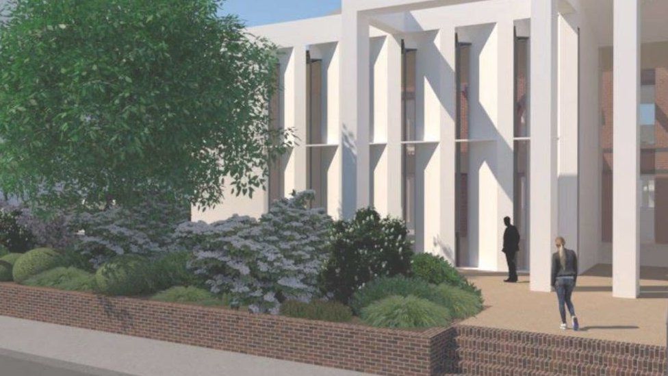 Plans for Civic Offices in Reading
