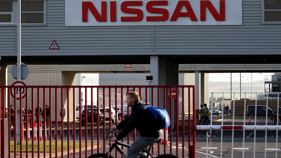 Nissan manufacturing plant in Sunderland