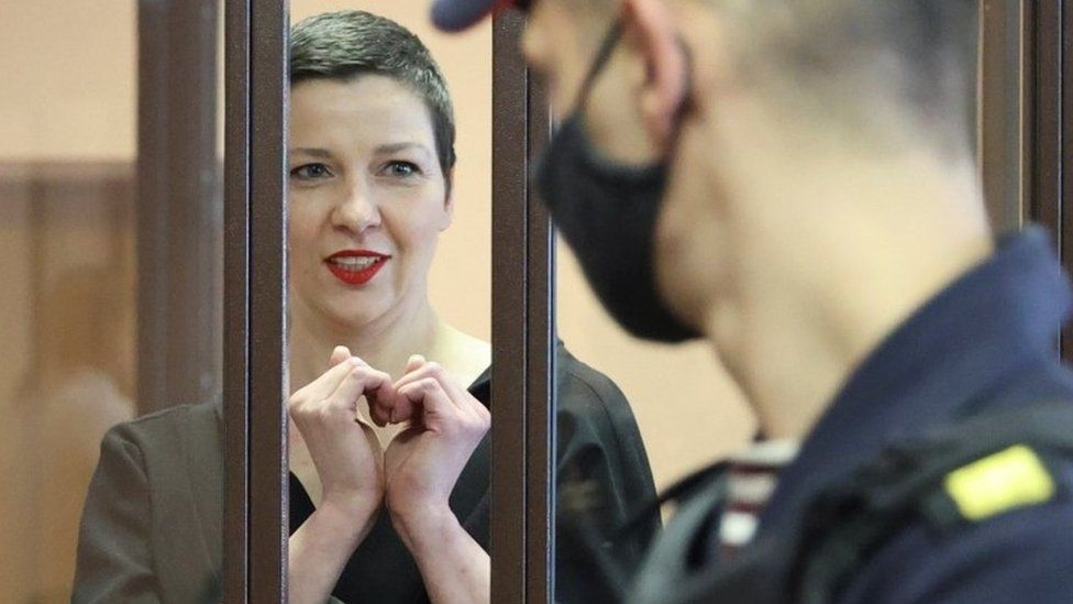 Maria Kolesnikova appears in court