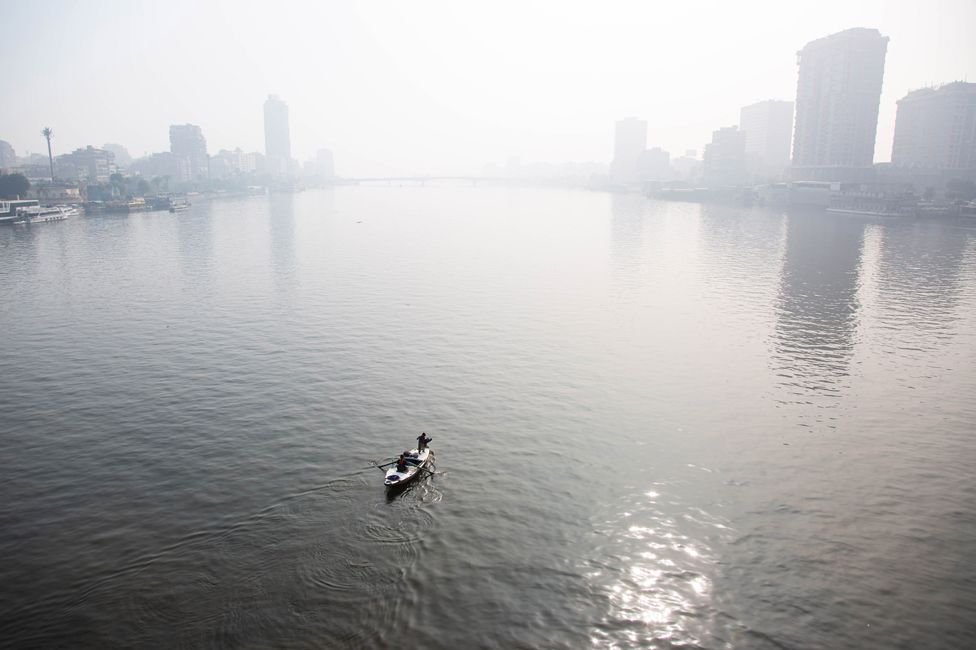 A fishing boat on the River Nile in Giza, Egypt, on Monday, Dec. 4, 2023. The International Monetary Fund said Egypt's battle against record consumer-price growth is its first focus, potentially easing pressure on authorities to imminently enact a much-anticipated currency devaluation