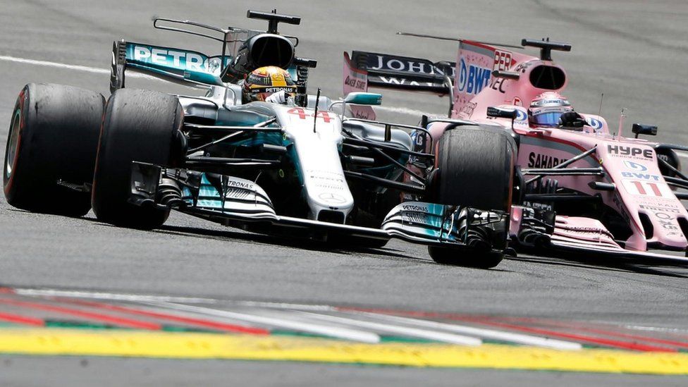 Lewis Hamilton in action at the Austrian Grand Prix