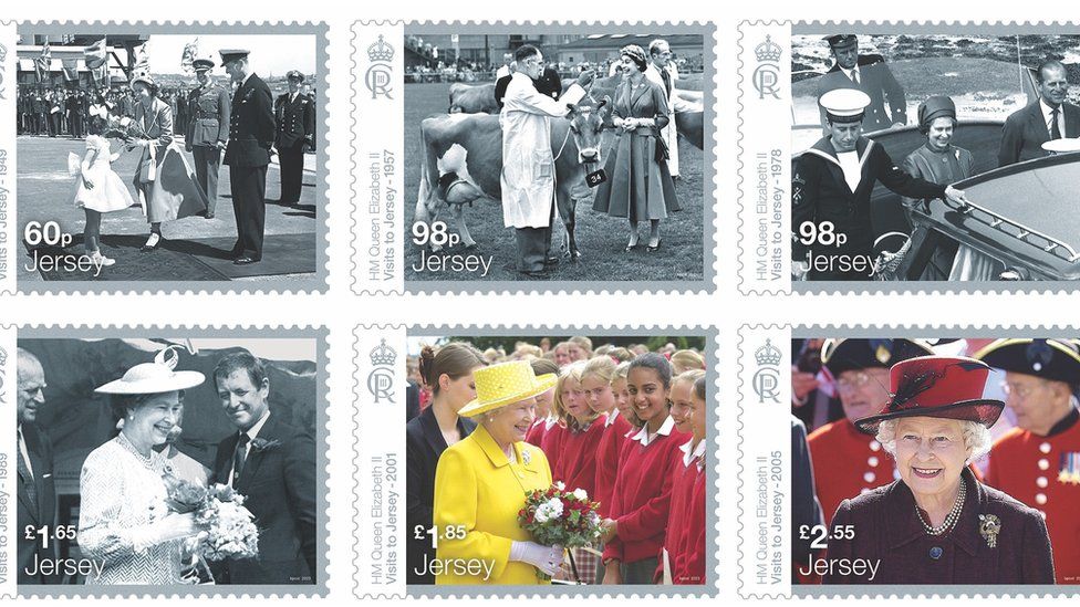 A photo of the stamps