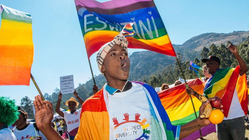 People at Swazi Gay Pride