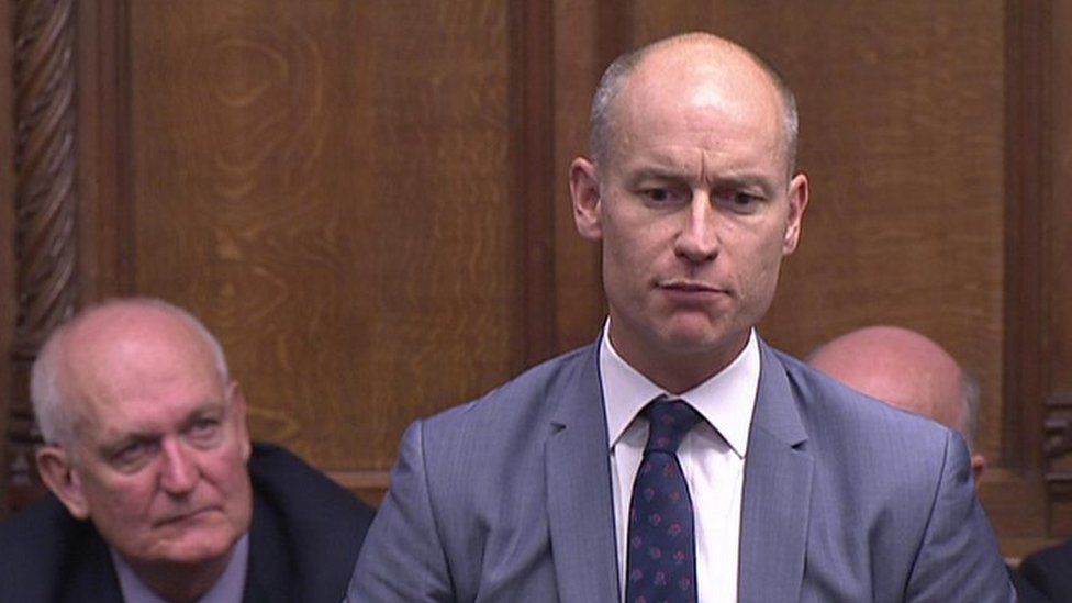 Stephen Kinnock in House of Commons