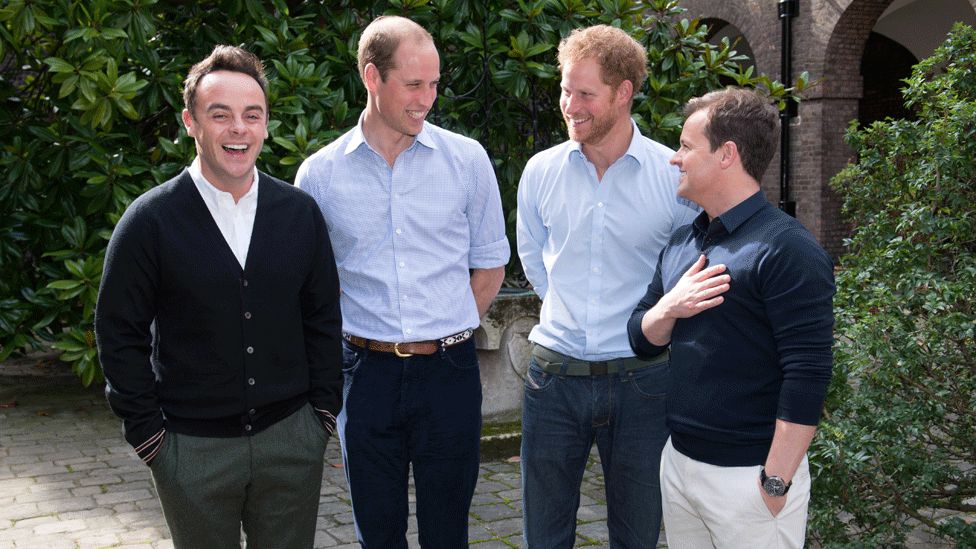 Ant, Prince William, Prince Harry, Dec