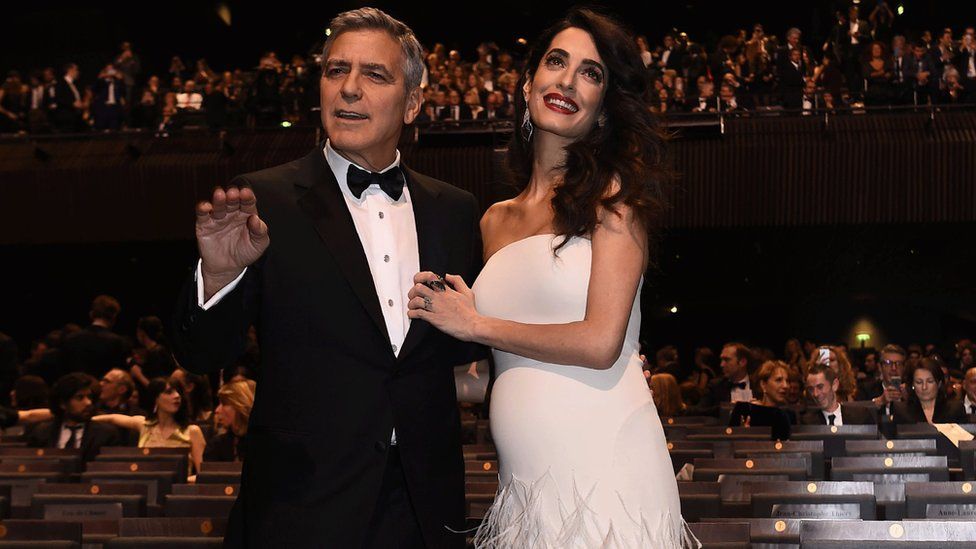 George and Amal Clooney