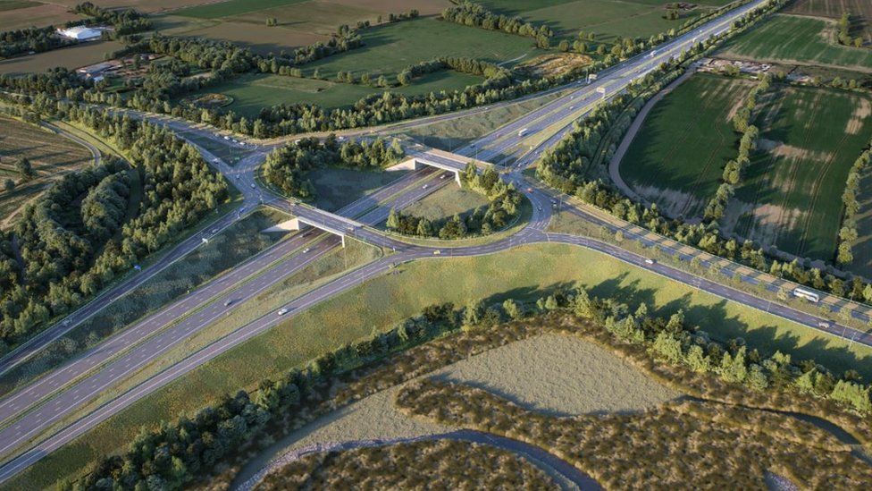 Artists impression of what Junction 10 could be