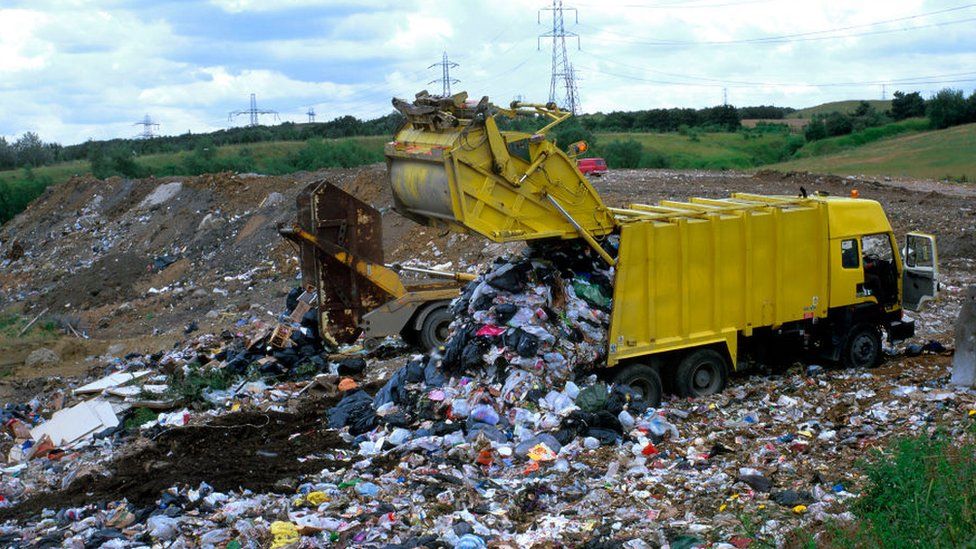 Rubbish dump Fleetwood Kent