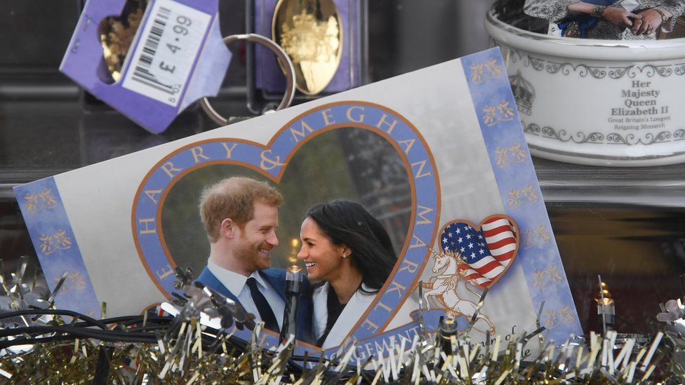 Prince Harry and Meghan Markle engagement memorabilia