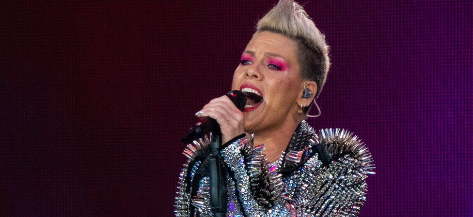 P!NK performs at BST Hyde Park Festival 2023 at Hyde Park on June 25, 2023 in London, England