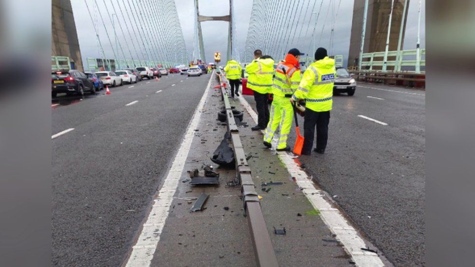 Prince of Wales Bridge emergency roadwork suspended due to storm