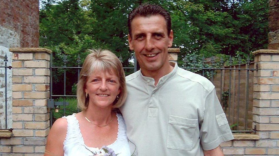 Stephen Mellor and his wife Cheryl