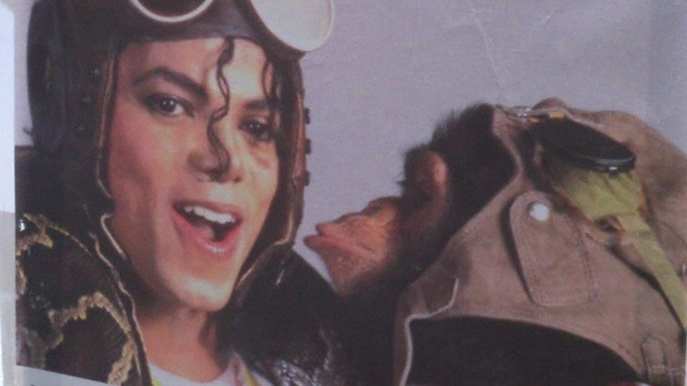 Bubbles and Michael Jackson