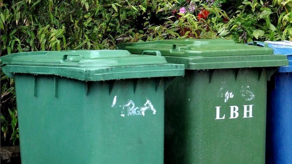 green bins