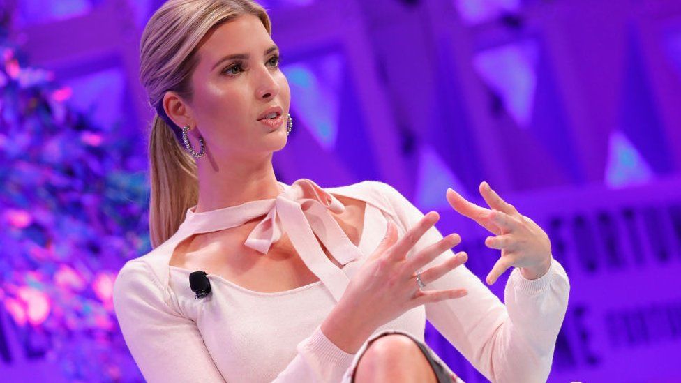 Ivanka Trump at the Fortune Most Powerful Women Summit on October 9, 2017