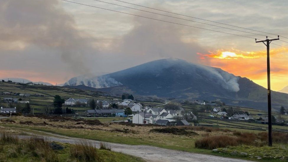 Mynydd Mawr fire