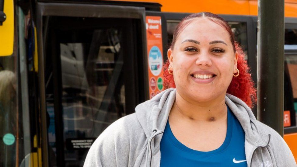 Olympic medallist weightlifter Emily Campbell opens Bulwell Bus Station