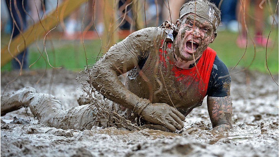 tough mudder competitor