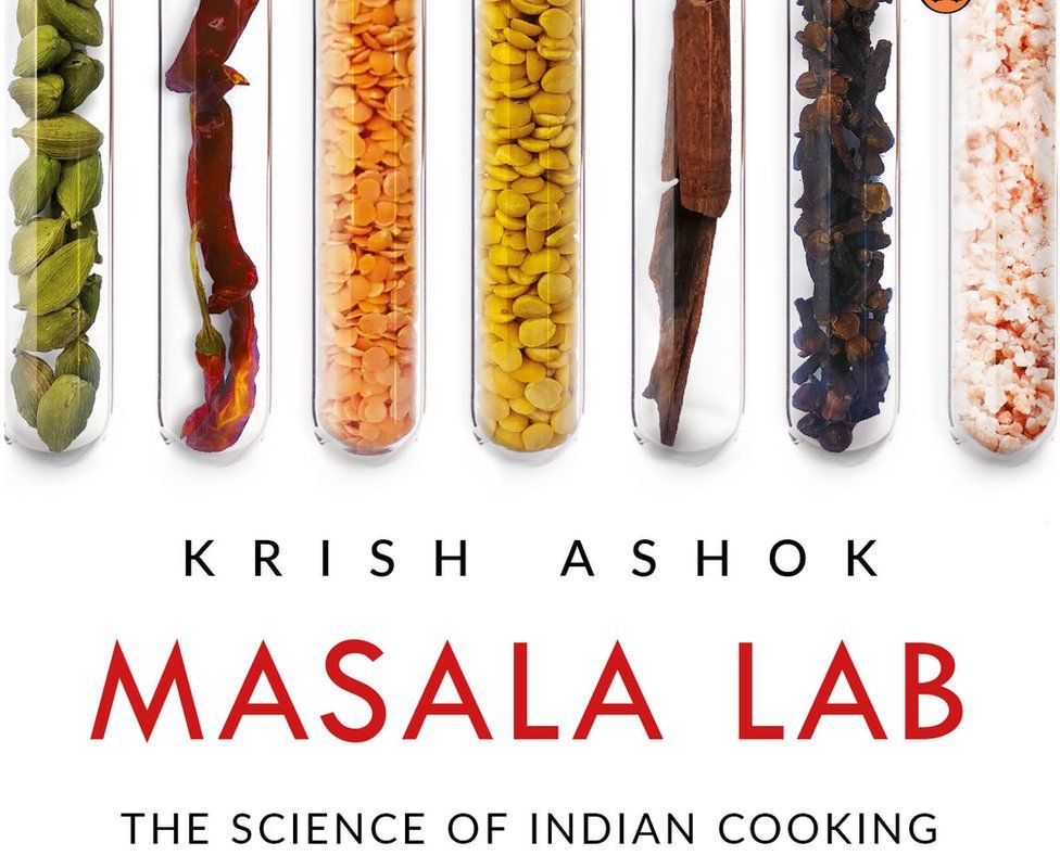 A cover of the book, Masala Lab