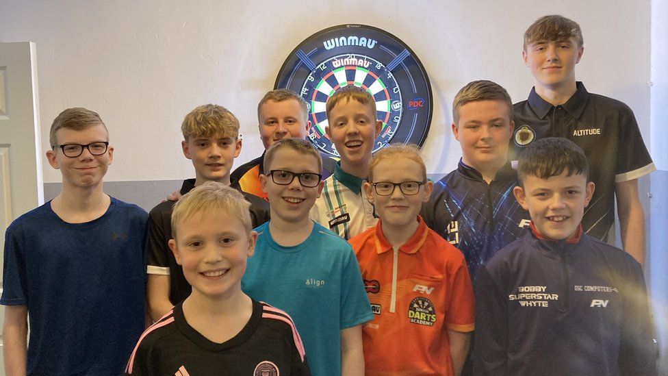 Ballymena darts youngsters