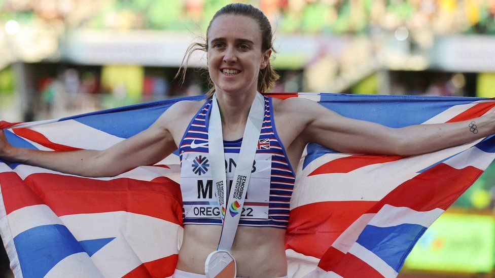 World Athletics Championships Gb Get Their First Medal As Laura Muir