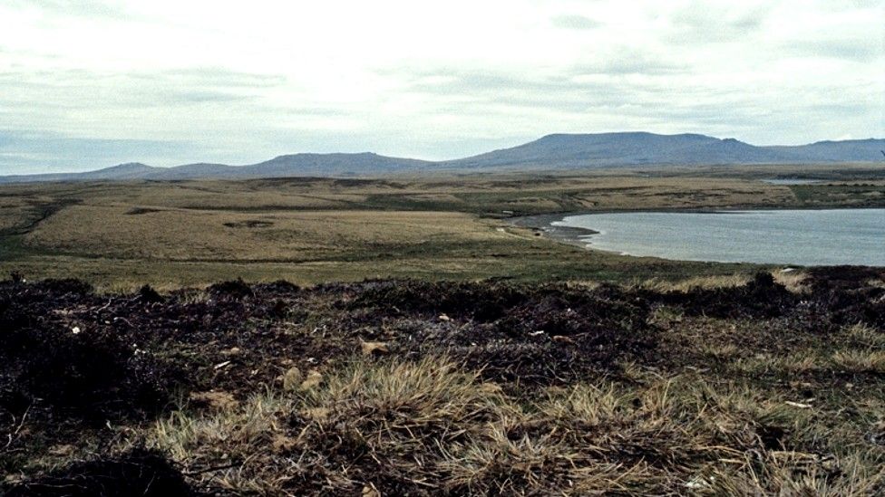 Goose Green on the Falklands
